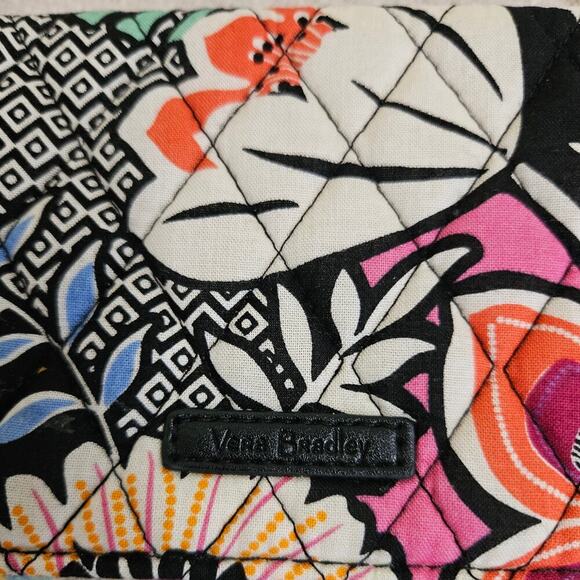 Vera Bradley RFID 3-in-1 Kauai Floral Cross-body Tri-Fold Wallet NWOT - Picture 7 of 8